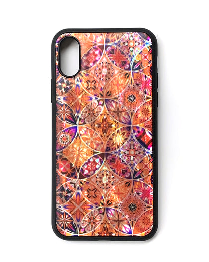 Natural shell floral iPhone case - Decouart